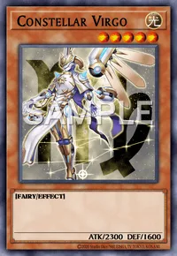 Constellar Virgo, Yu-Gi-Oh! card, LIGHT