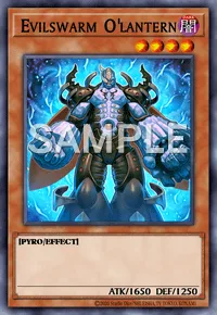 Evilswarm O'lantern, Yu-Gi-Oh! card, DARK