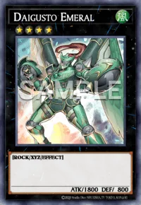 Daigusto Emeral, Yu-Gi-Oh! card, WIND