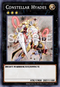 Constellar Hyades, Yu-Gi-Oh! card, LIGHT