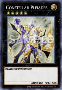 Constellar Pleiades, Yu-Gi-Oh! card, LIGHT