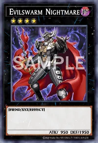 Evilswarm Nightmare, Yu-Gi-Oh! card, DARK