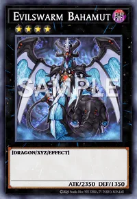 Evilswarm Bahamut, Yu-Gi-Oh! card, DARK