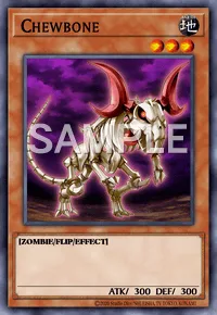 Chewbone, Yu-Gi-Oh! card, EARTH