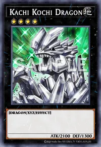Kachi Kochi Dragon, Yu-Gi-Oh! card, EARTH