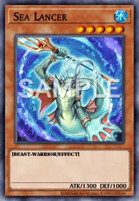 Sea Lancer, Yu-Gi-Oh! card, WATER