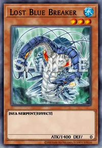 Lost Blue Breaker, Yu-Gi-Oh! card, WATER