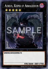 Adreus, Keeper of Armageddon, Yu-Gi-Oh! card, DARK