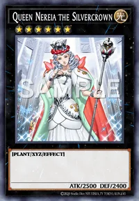 Queen Nereia the Silvercrown, Yu-Gi-Oh! card, LIGHT