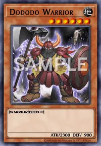 Dododo Warrior, Yu-Gi-Oh! card, EARTH