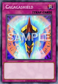 Gagagashield, Yu-Gi-Oh! card, TRAP