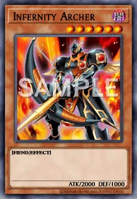 Infernity Archer, Yu-Gi-Oh! card, DARK