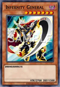Infernity General, Yu-Gi-Oh! card, DARK