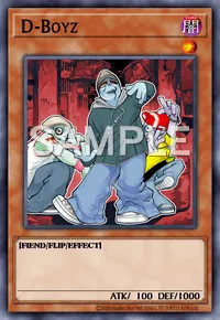 D-Boyz, Yu-Gi-Oh! card, DARK