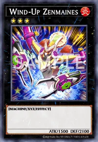 Wind-Up Zenmaines, Yu-Gi-Oh! card, FIRE