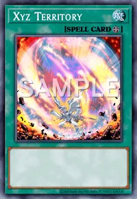 Xyz Territory, Yu-Gi-Oh! card, SPELL