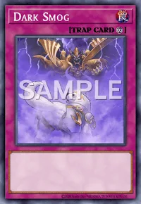 Dark Smog, Yu-Gi-Oh! card, TRAP
