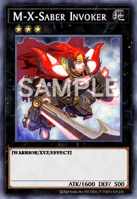 M-X-Saber Invoker, Yu-Gi-Oh! card, EARTH