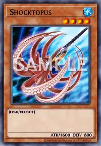 Shocktopus, Yu-Gi-Oh! card, WATER