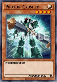 Photon Crusher, Yu-Gi-Oh! card, LIGHT