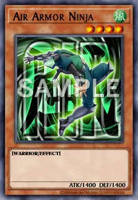 Air Armor Ninja, Yu-Gi-Oh! card, WIND
