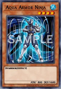 Aqua Armor Ninja, Yu-Gi-Oh! card, WATER