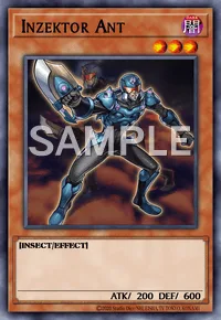 Inzektor Ant, Yu-Gi-Oh! card, DARK