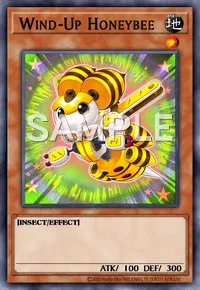 Wind-Up Honeybee, Yu-Gi-Oh! card, EARTH