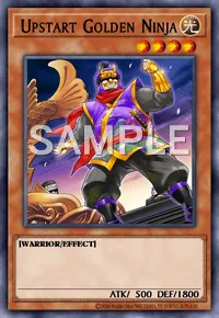 Upstart Golden Ninja, Yu-Gi-Oh! card, LIGHT