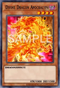 Divine Dragon Apocralyph, Yu-Gi-Oh! card, DARK