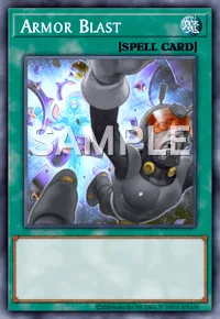 Armor Blast, Yu-Gi-Oh! card, SPELL