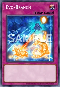 Evo-Branch, Yu-Gi-Oh! card, TRAP