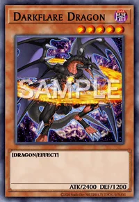 Darkflare Dragon, Yu-Gi-Oh! card, DARK