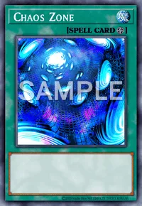 Chaos Zone, Yu-Gi-Oh! card, SPELL