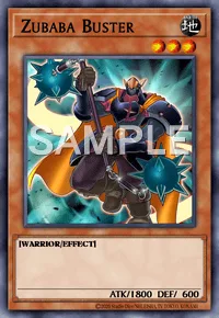 Zubaba Buster, Yu-Gi-Oh! card, EARTH
