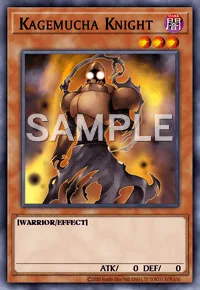 Kagemucha Knight, Yu-Gi-Oh! card, DARK