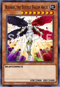 Rosaria, the Stately Fallen Angel, Yu-Gi-Oh! card, EARTH