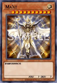 Ma'at, Yu-Gi-Oh! card, LIGHT