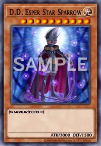 D.D. Esper Star Sparrow, Yu-Gi-Oh! card, LIGHT