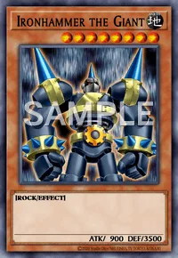 Ironhammer the Giant, Yu-Gi-Oh! card, EARTH