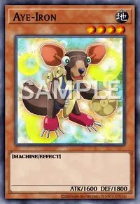 Aye-Iron, Yu-Gi-Oh! card, EARTH