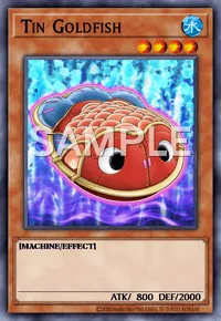 Tin Goldfish, Yu-Gi-Oh! card, WATER