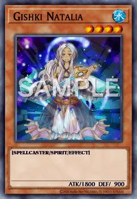 Gishki Natalia, Yu-Gi-Oh! card, WATER