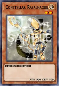 Constellar Rasalhague, Yu-Gi-Oh! card, LIGHT