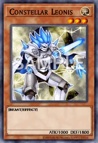 Constellar Leonis, Yu-Gi-Oh! card, LIGHT