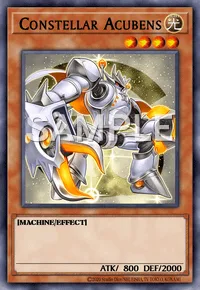 Constellar Acubens, Yu-Gi-Oh! card, LIGHT