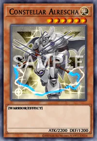Constellar Alrescha, Yu-Gi-Oh! card, LIGHT