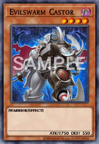 Evilswarm Castor, Yu-Gi-Oh! card, DARK