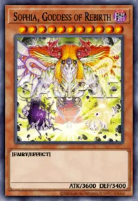 Sophia, Goddess of Rebirth, Yu-Gi-Oh! card, DARK