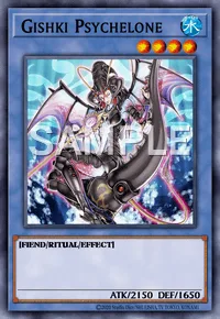 Gishki Psychelone, Yu-Gi-Oh! card, WATER